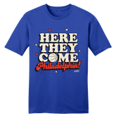 Here They Come Philadelphia tee